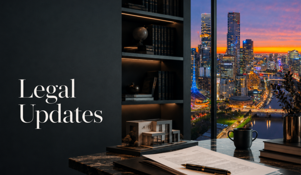 Legal Updates by Nicole Gervasi - Real Estate Agency
